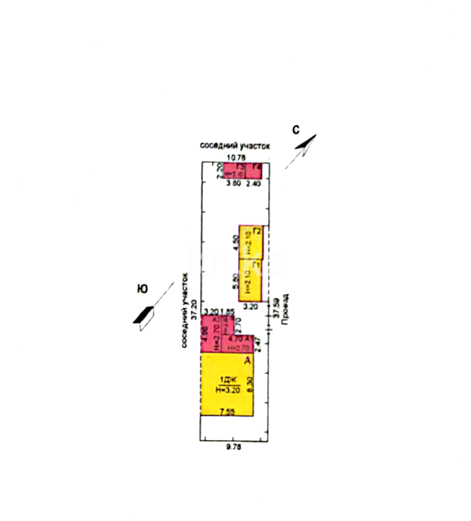 Продажа 4-комнатного дома, 73.3 м² в Караганде - фото 40