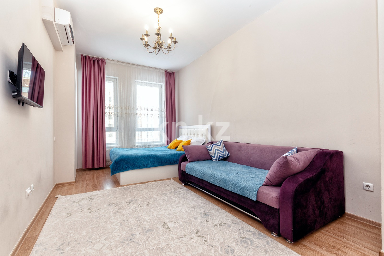 Аренда 3-комнатной квартиры посуточно, 95 м², пр. Кабанбай батыра, дом  60а/17 - ул. Гейдара Алиева в Астане - фото 6