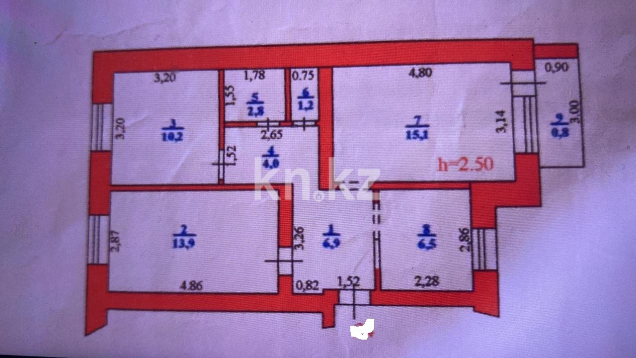 Продажа 3-комнатной квартиры, 63 м², ул. Тюленина в Уральске - фото 16