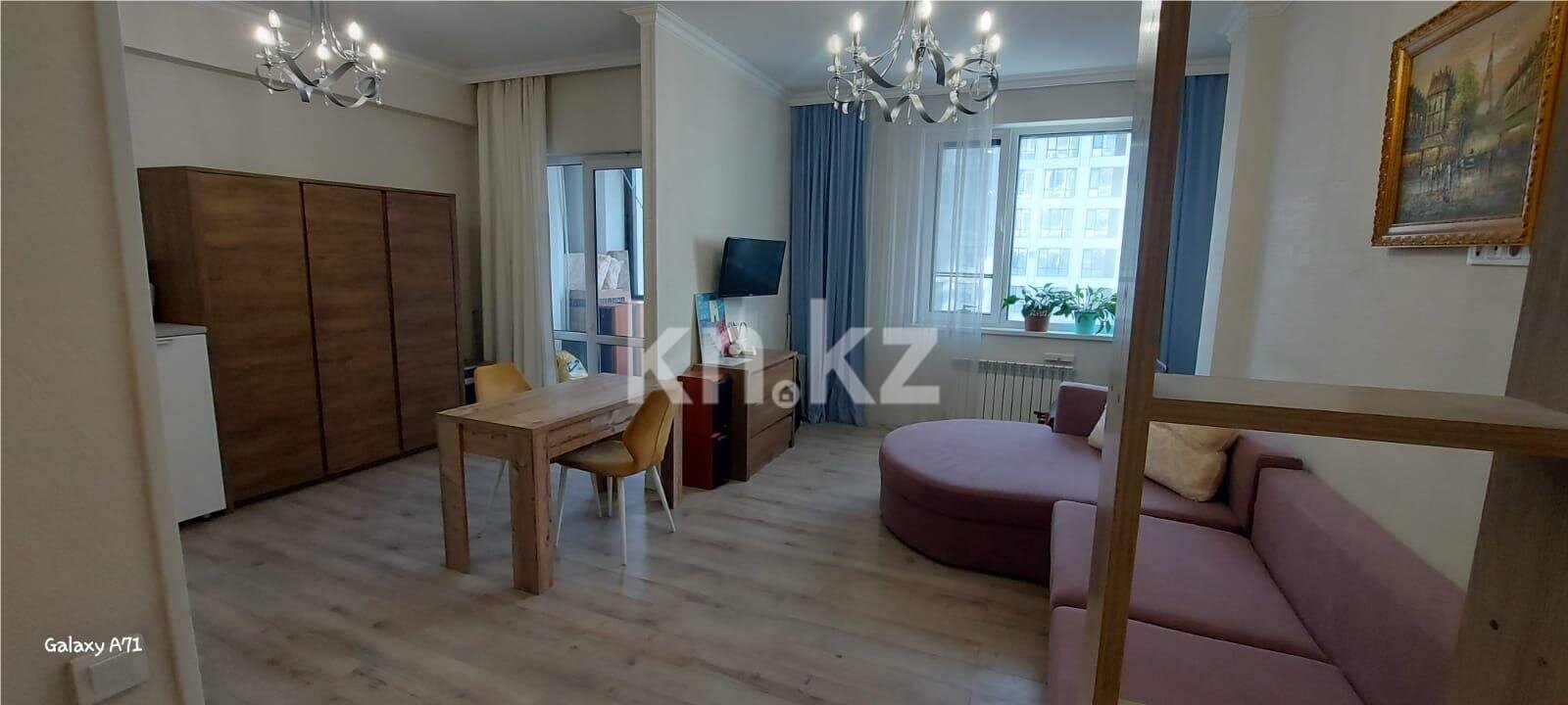 Продажа 1-комнатной квартиры, 41 м² в Астане