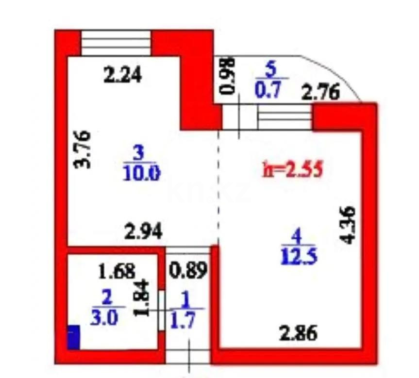 Продажа 1-комнатной квартиры, 30 м² в Астане - фото 4