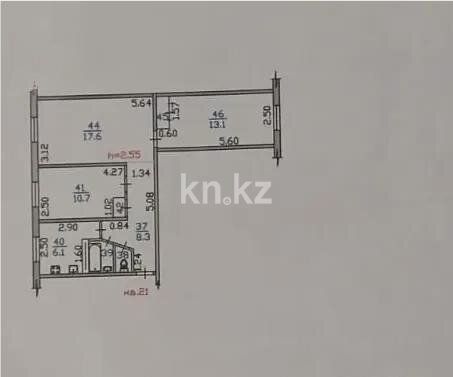 Продажа 3-комнатной квартиры, 60 м² в Алматы - фото 5