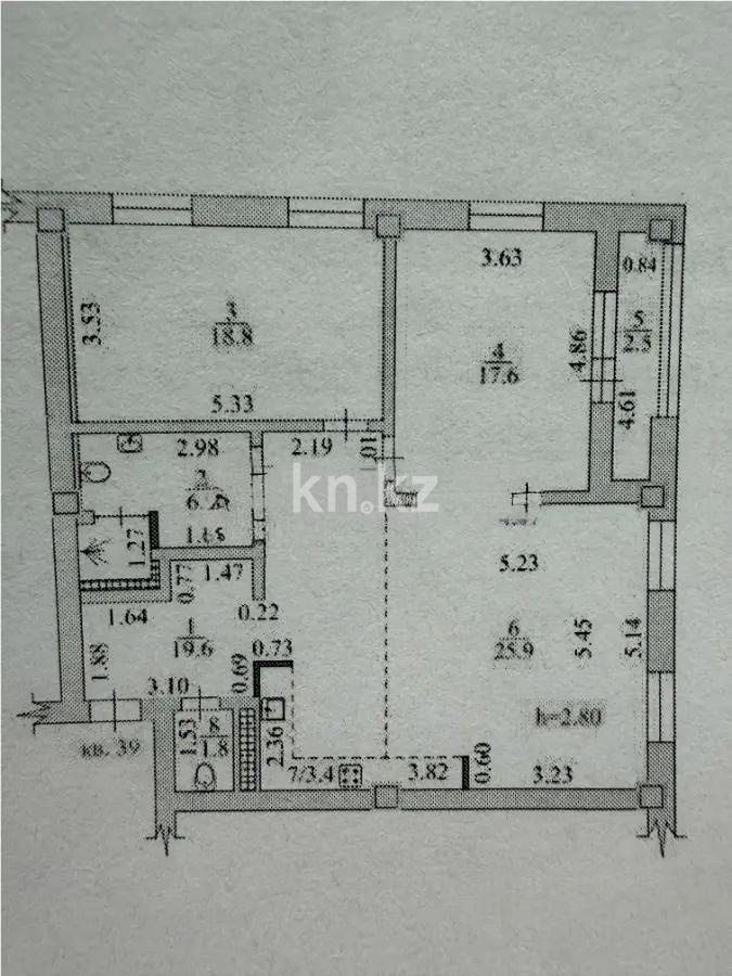 Продажа 3-комнатной квартиры, 96.5 м² в Алматы - фото 10