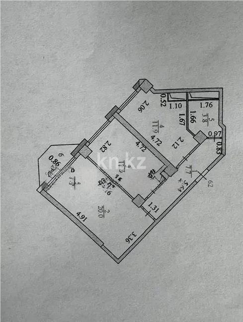 Продажа 2-комнатной квартиры, 57 м² в Астане - фото 5
