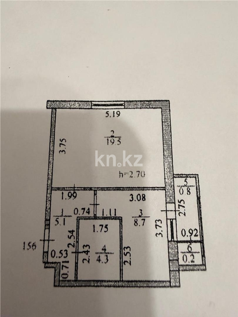 Продажа 1-комнатной квартиры, 38.6 м² в Астане - фото 10