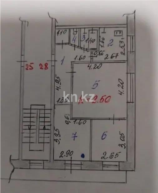 Продажа 3-комнатной квартиры, 53 м² в Темиртау - фото 8
