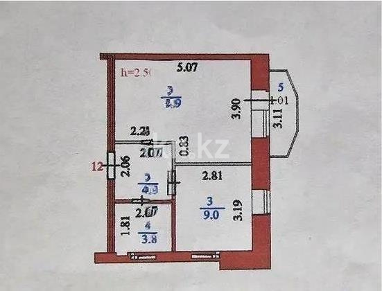 Продажа 1-комнатной квартиры, 36 м² в Астане - фото 4