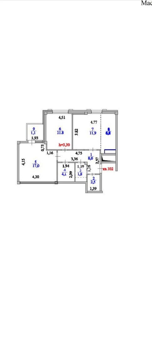 Продажа 3-комнатной квартиры, 65 м² в Астане - фото 2