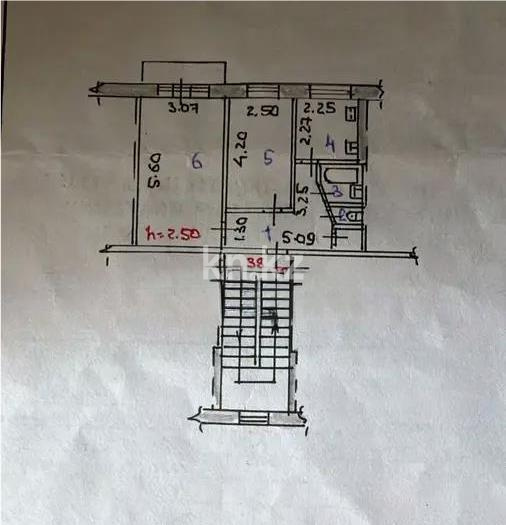 Продажа 2-комнатной квартиры, 43 м² в Темиртау - фото 3