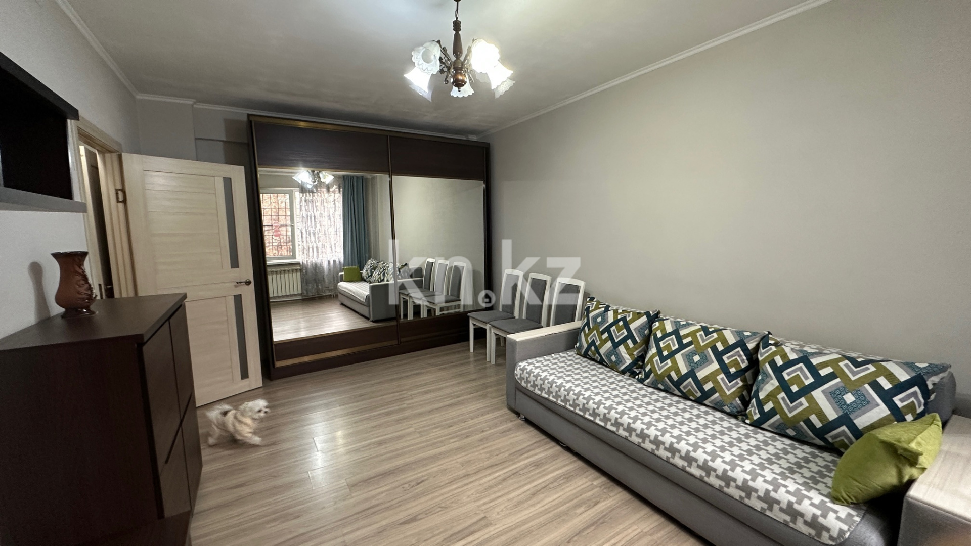 Аренда 1-комнатной квартиры, 46 м², мкр-н Мамыр-3 в Алматы