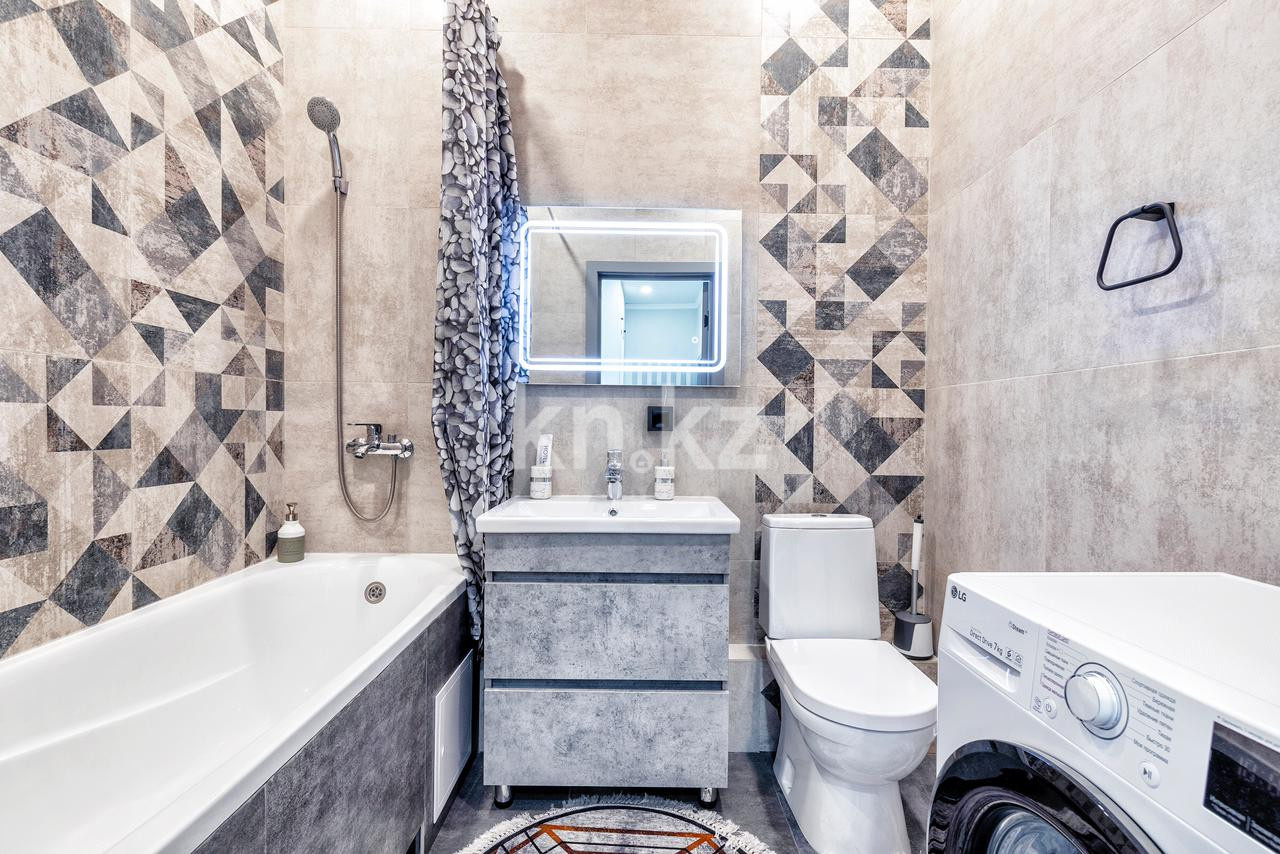 Аренда 1-комнатной квартиры посуточно, 39 м² в Астане - фото 9