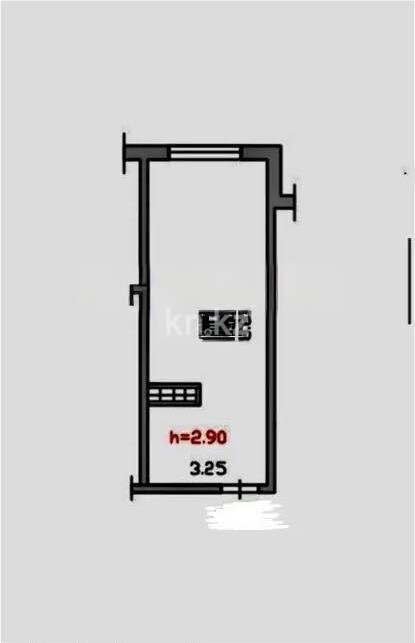 Продажа 1-комнатной квартиры, 27.9 м² в Алматы