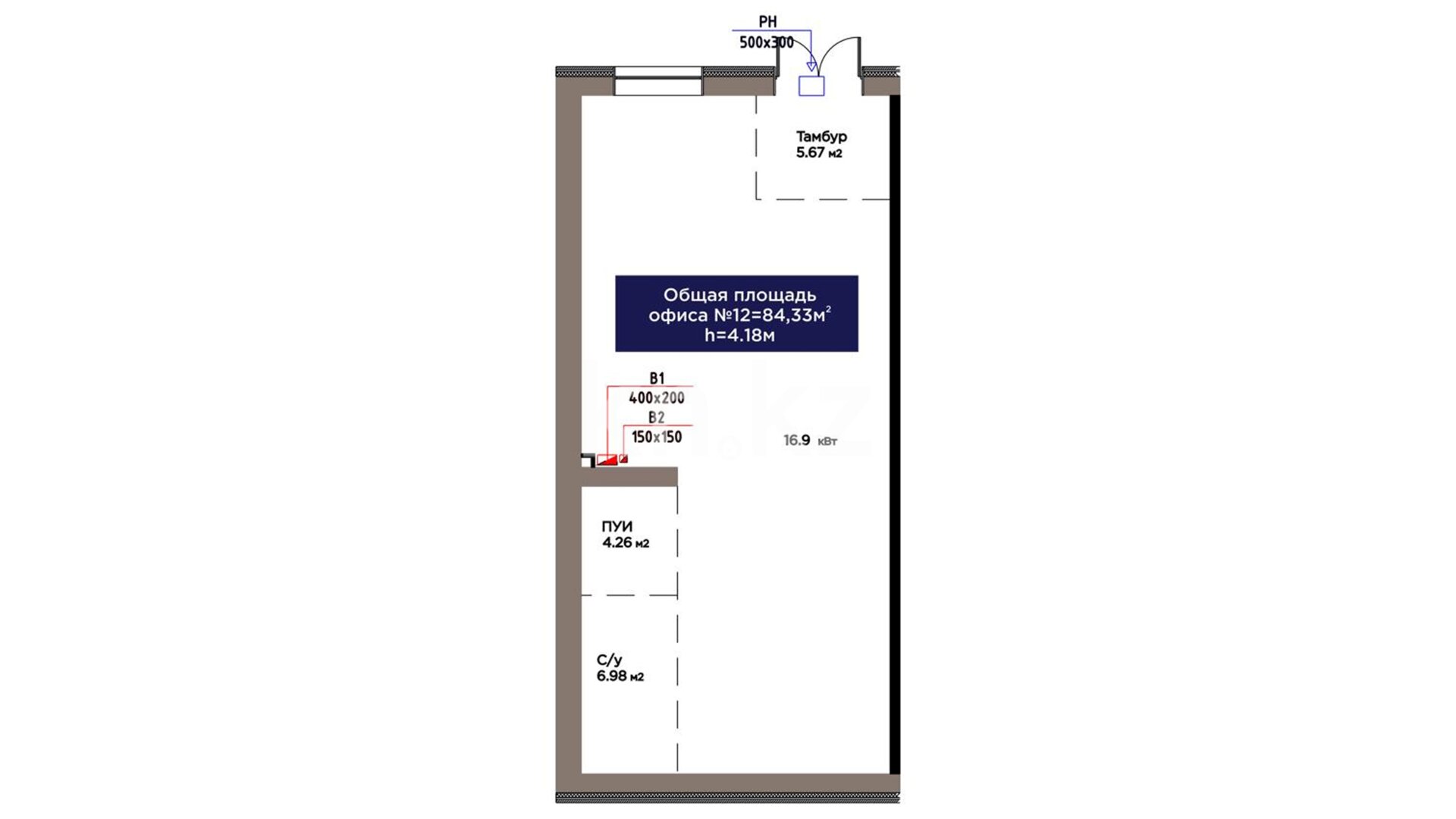ЖК ŪIA. TARIH, цена 60 928 425 ₸, 722 500 ₸&nbsp;/&nbsp;м²