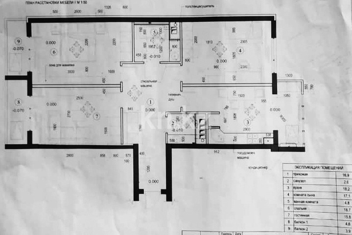Продажа 3-комнатной квартиры, 98 м², пр. Сейфуллина в Алматы - фото 4