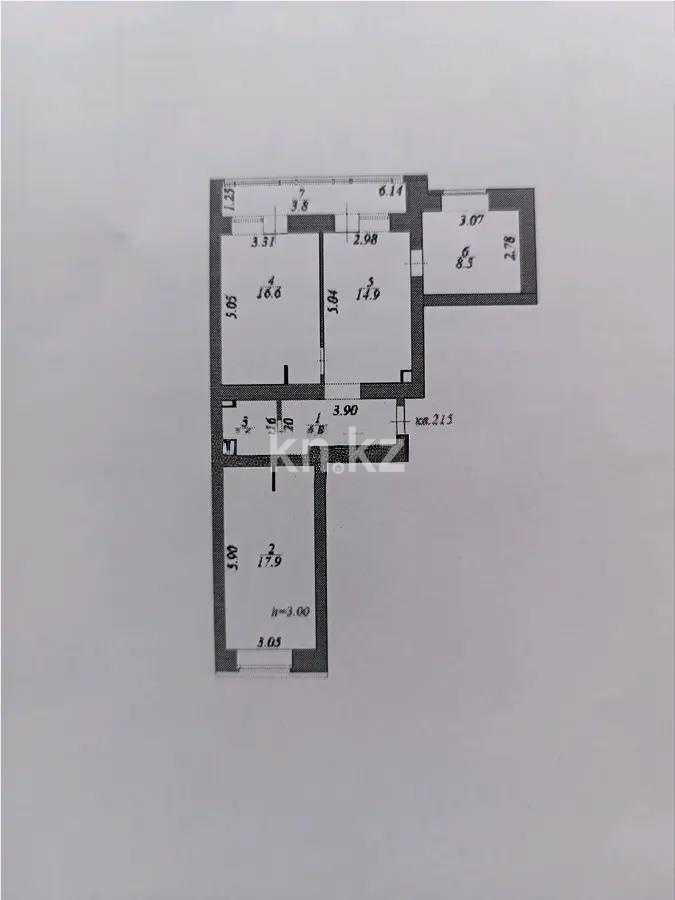 Продажа 3-комнатной квартиры, 73 м² в Астане - фото 4
