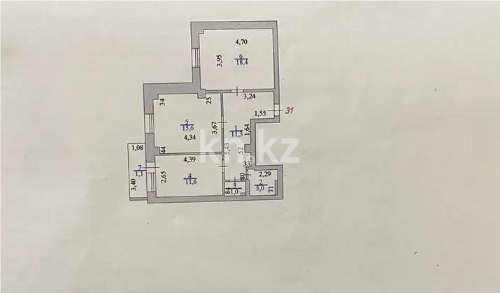 Продажа 2-комнатной квартиры, 62 м² в Астане - фото 6
