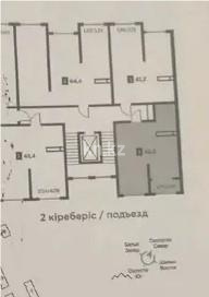 Продажа 2-комнатной квартиры, 42.2 м² в Алматы