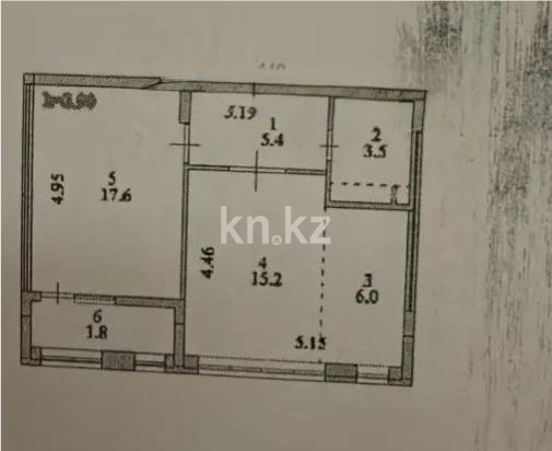 Продажа 2-комнатной квартиры, 50 м² в Астане - фото 3