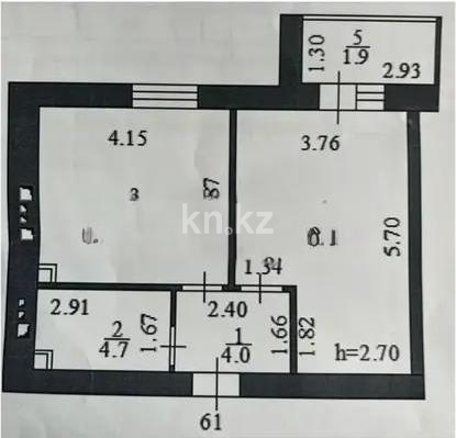 Продажа 1-комнатной квартиры, 45 м² в Астане - фото 5