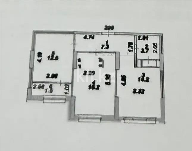 Продажа 2-комнатной квартиры, 55.4 м² в Астане - фото 6