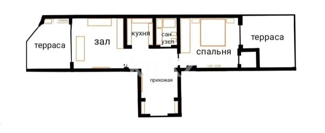 Продажа 2-комнатной квартиры, 80 м² в Алматы - фото 5