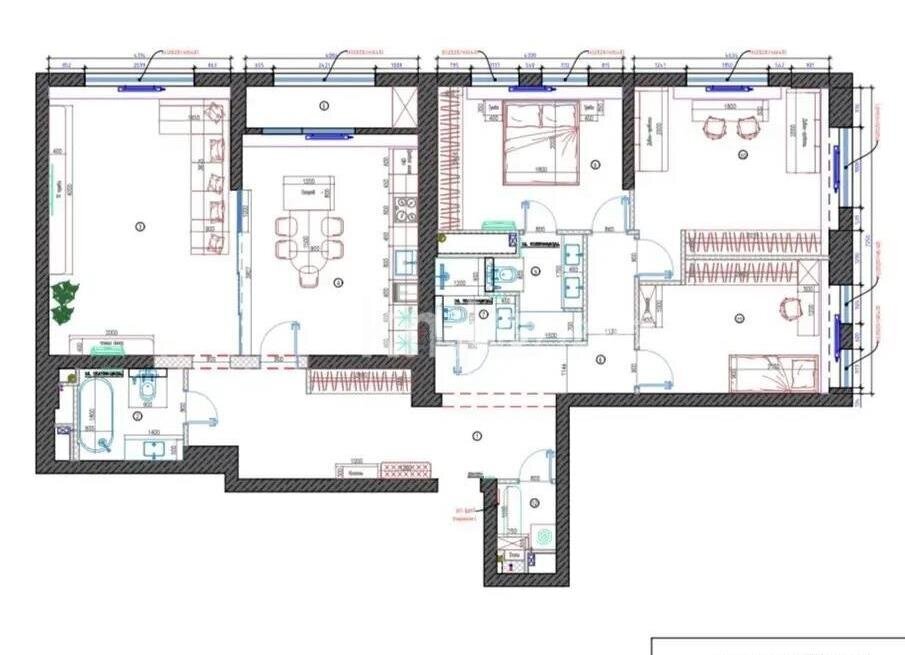 Продажа 4-комнатной квартиры, 150 м² в Алматы - фото 10