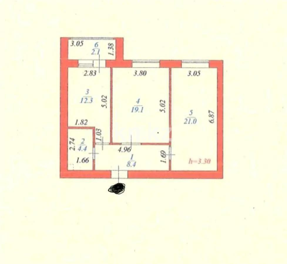 Продажа 2-комнатной квартиры, 68 м² в Астане - фото 6