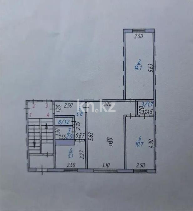 Продажа 3-комнатной квартиры, 59 м² в Темиртау - фото 7