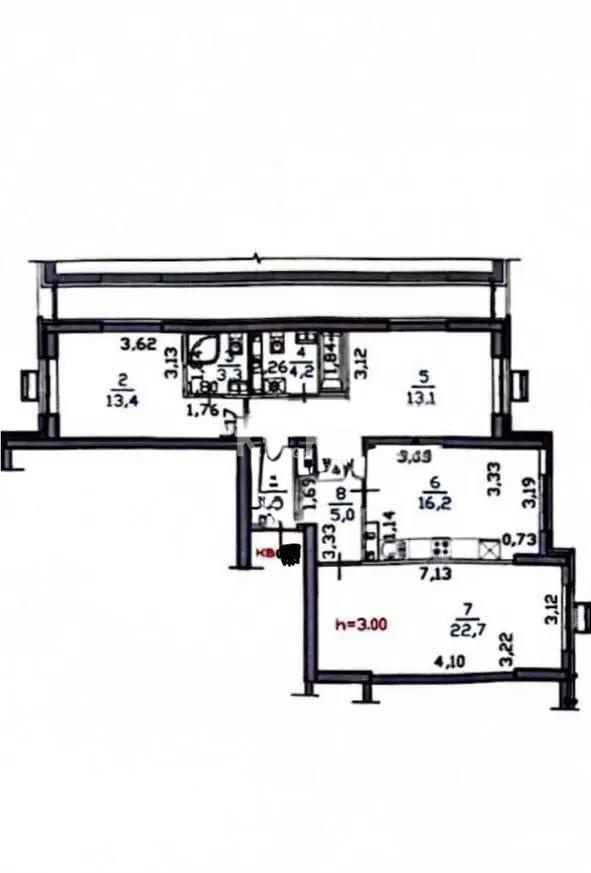 Продажа 3-комнатной квартиры, 87 м² в Алматы - фото 7