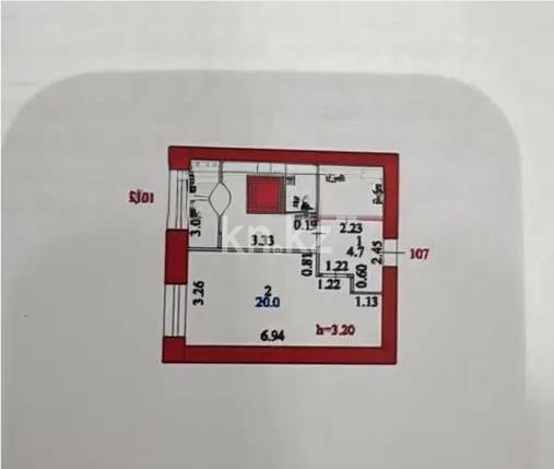 Продажа 1-комнатной квартиры, 40 м² в Астане - фото 3