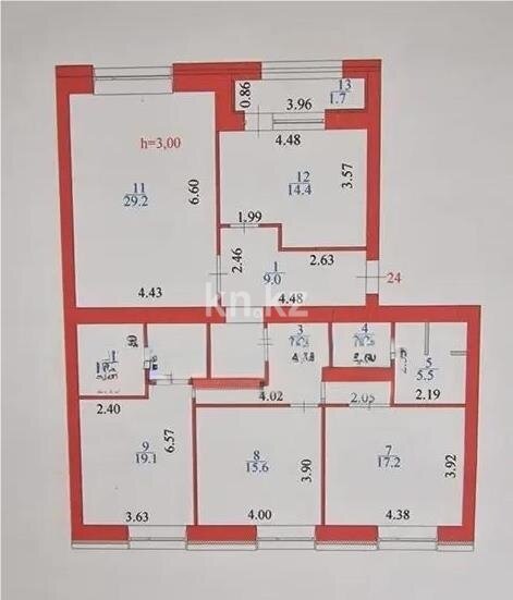 Продажа 4-комнатной квартиры, 131 м² в Астане - фото 9