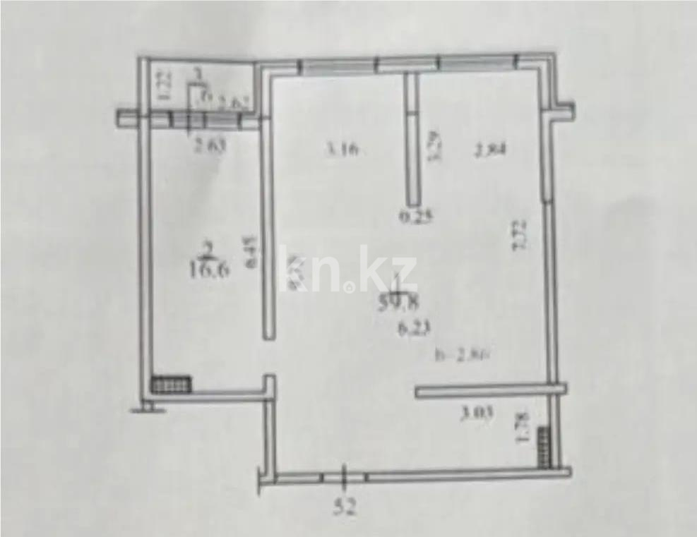 Продажа 3-комнатной квартиры, 78 м² в Алматы - фото 4