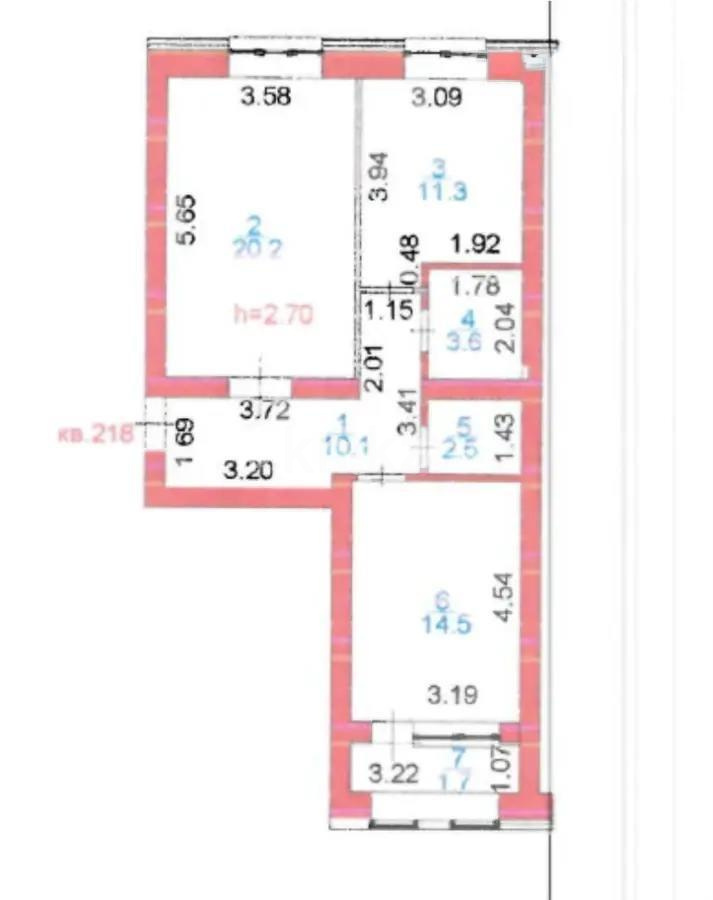 Продажа 2-комнатной квартиры, 35 м² в Астане - фото 6
