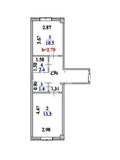 Продажа 1-комнатной квартиры, 34 м² в Астане - фото 3