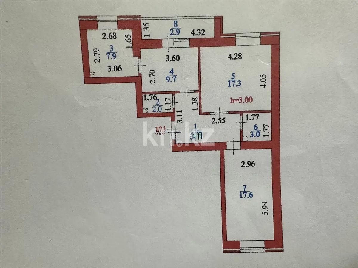 Продажа 2-комнатной квартиры, 70 м², ул. Айтматова, дом  40/1 в Астане - фото 8