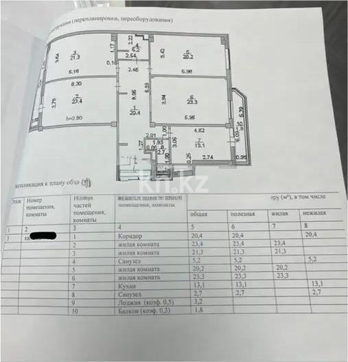 Продажа 4-комнатной квартиры, 134.6 м², ул. Бокейхана, дом  2 в Астане - фото 9