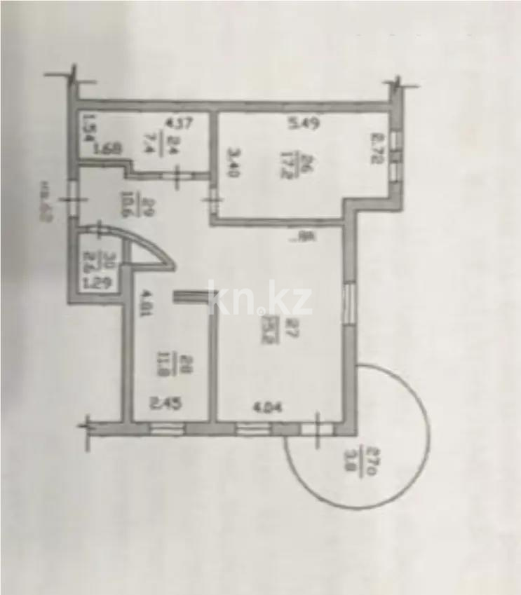 Продажа 2-комнатной квартиры, 78.6 м² в Алматы