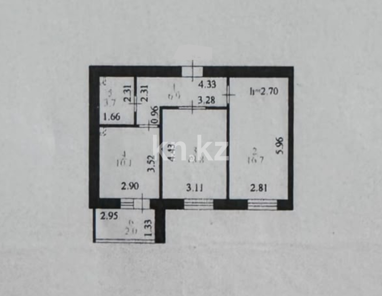 Продажа 2-комнатной квартиры, 53.2 м² в Астане - фото 35