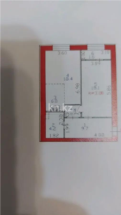 Продажа 1-комнатной квартиры, 58 м², ул. Жошы хана, дом  17 в Астане