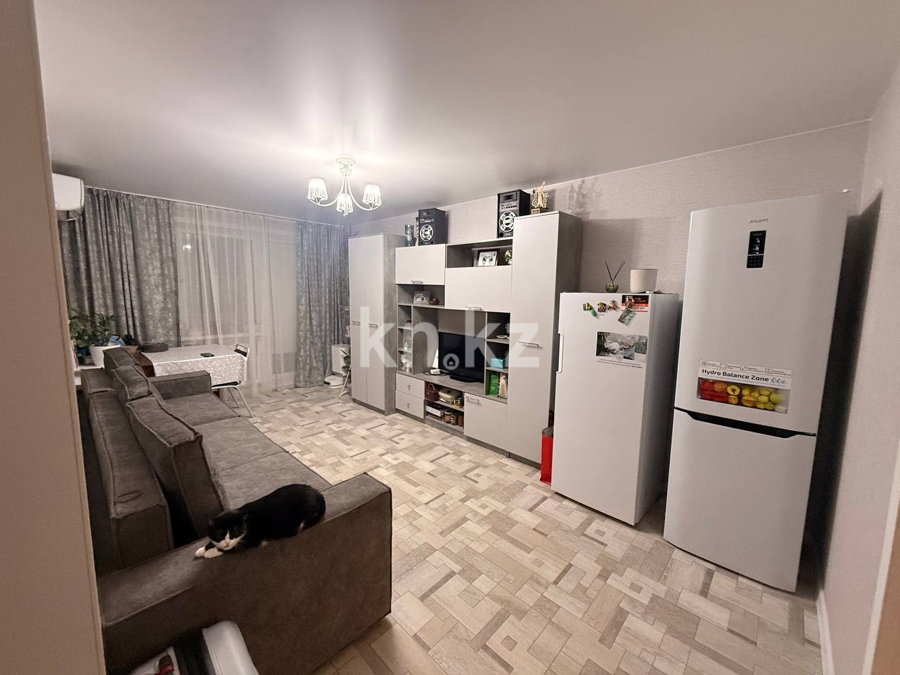 Продажа 2-комнатной квартиры, 45.7 м² в Караганде