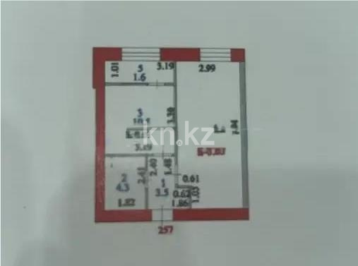 Продажа 1-комнатной квартиры, 40 м² в Астане