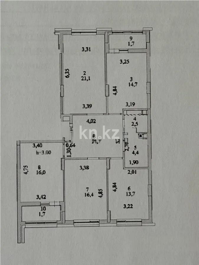 Продажа 4-комнатной квартиры, 107 м² в Астане - фото 6