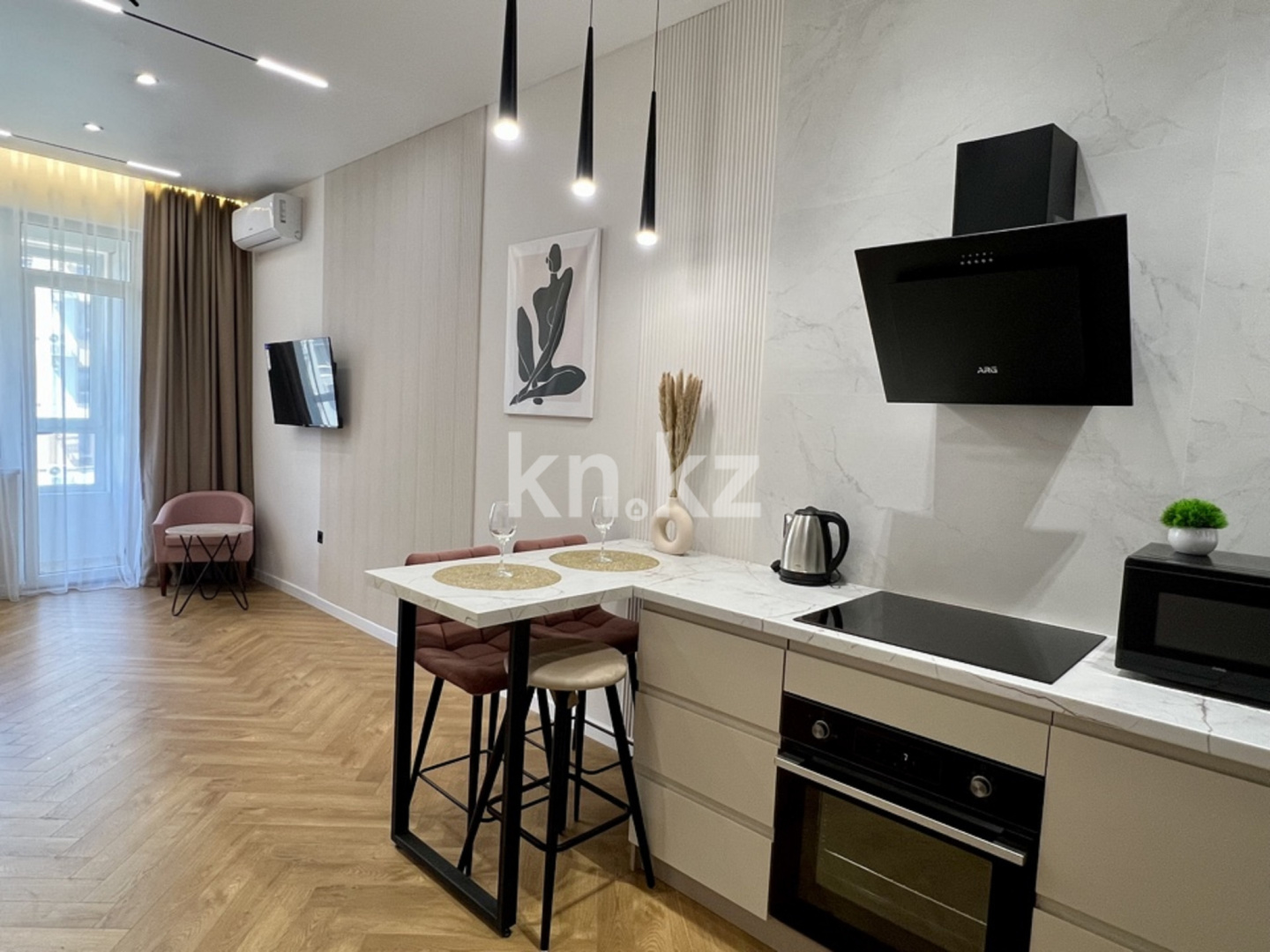 Аренда 1-комнатной квартиры посуточно, 35 м², Сейфуллина, дом  416 в Алматы - фото 8