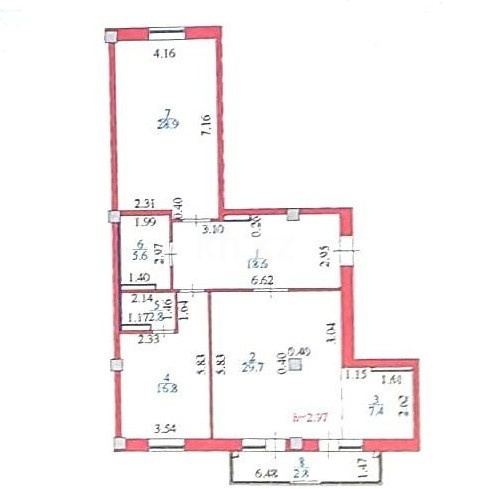 Продажа 3-комнатной квартиры, 113 м² в Астане - фото 3