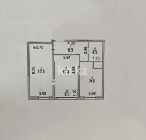 Продажа 2-комнатной квартиры, 58 м² в Астане - фото 6