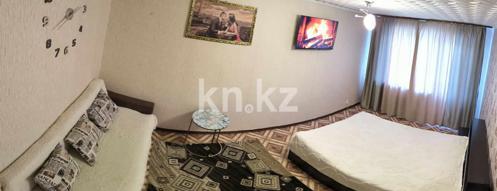 Аренда 1-комнатной квартиры посуточно, 34 м² в Караганде - фото 4