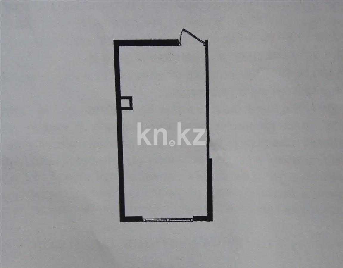 Продажа 1-комнатной квартиры, 22 м², ул. Сыбызгы, дом  100 стр в Алматы