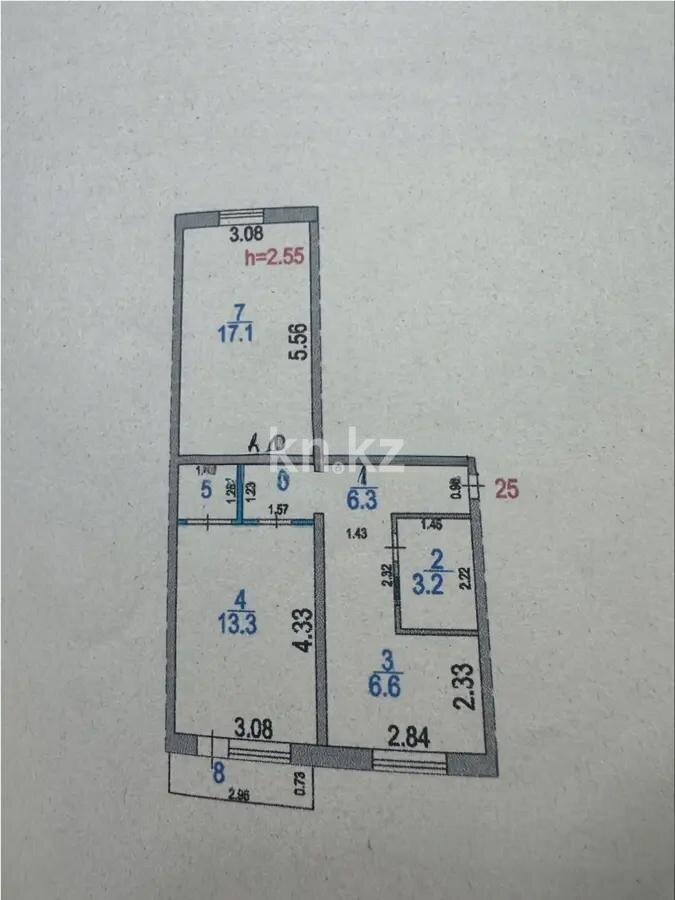 Продажа 2-комнатной квартиры, 52 м² в Абае - фото 6
