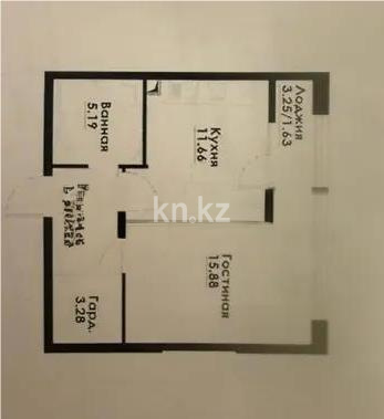 Продажа 1-комнатной квартиры, 42.68 м² в Алматы