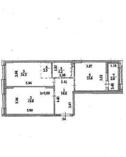 Продажа 2-комнатной квартиры, 66.3 м², ул. Хусейна бен Талала, дом  30 в Астане - фото 5